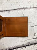 Bifold Cognac Wallet
