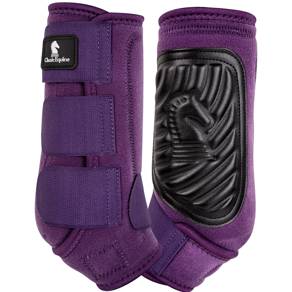 Classic Equine Eggplant ClassicFit Front Boots