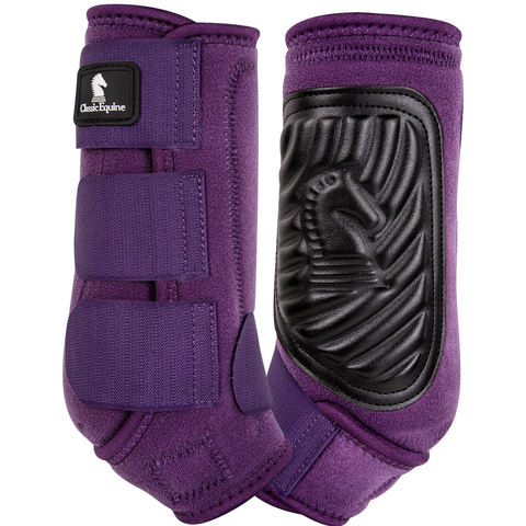 Classic Equine Eggplant ClassicFit Front Boots