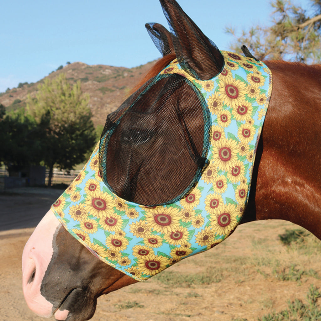 Professional's Choice Sunflower Pony Comfort Fly Mask