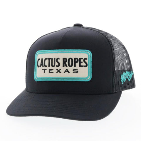 Hooey Black Cactus Ropes Cap
