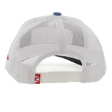 Hooey YOUTH Denim/White Cap-Red Cactus Ropes Patch