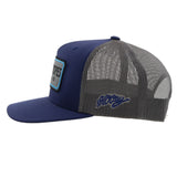 Hooey Navy & Grey Cactus Ropes Cap
