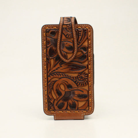 Floral Embossed Cell Phone Case