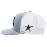 Hooey Dallas Cowboys Grey/White Cap