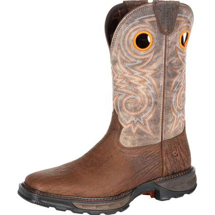 Durango Men's Bay Brown Maverick Composite Square Toe Boot – Western ...