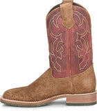 Double H Men's Roughout Red Top Square Toe Boots