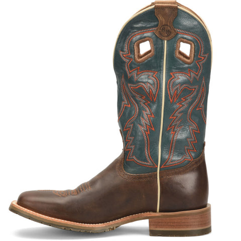 Double H Chocolate and Azul Elliot Boots