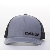 Dally Up Grey and Black Logo Cap 