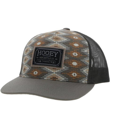 Hooey Doc Cream/Grey Aztec Cap