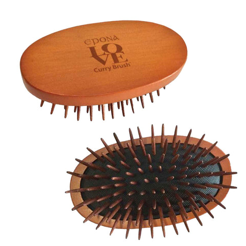 Love Wood Curry Brush