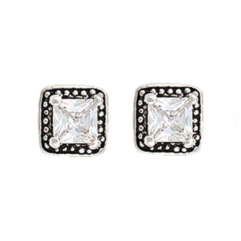 Montana Silversmiths Studded Stone Earrings