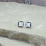Montana Silversmiths Studded Stone Earrings