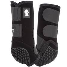 Classic Equine Black Flexion Front Boots