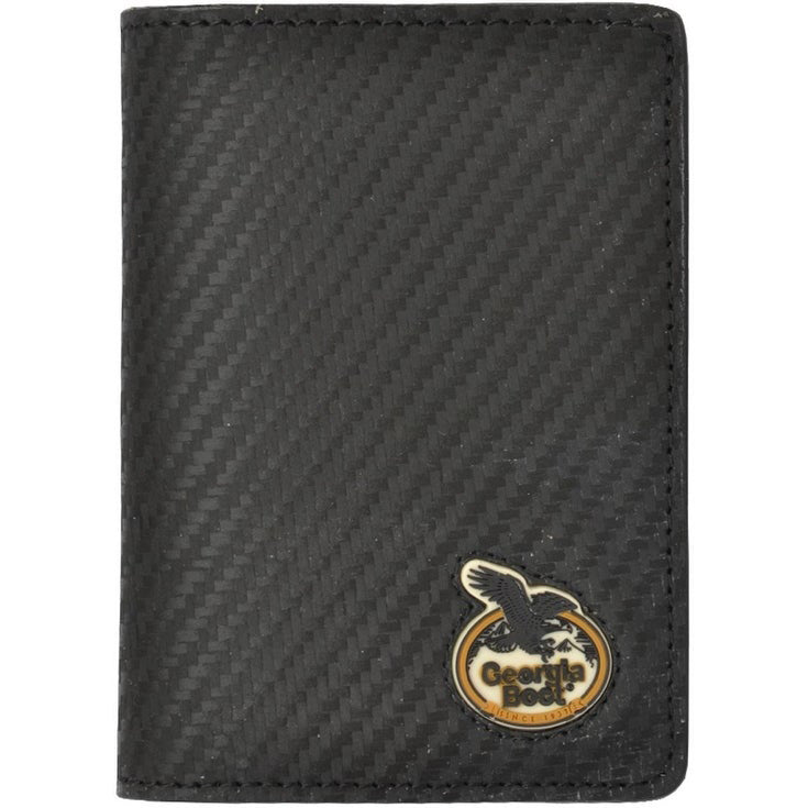 3-D Belt Company- Georgia Boot Black Bi-Fold Wallet