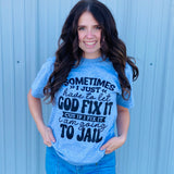 Rebel Rose God Fix It Tee