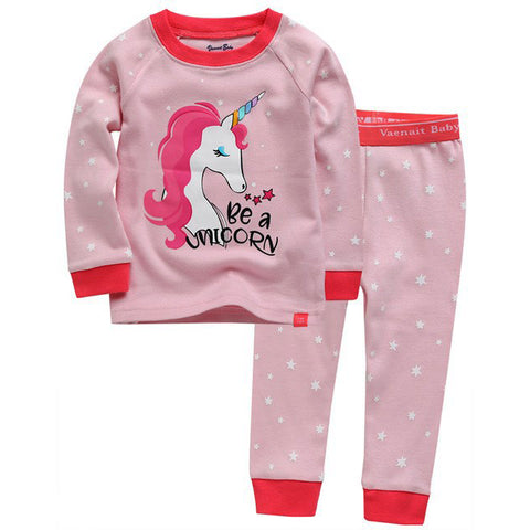 Unicorn Long Sleeve Pajama Set