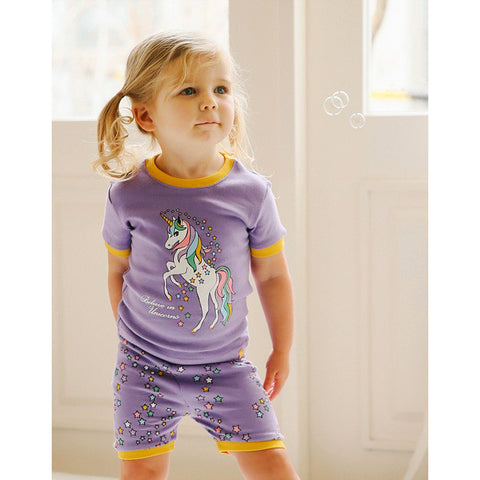 Purple Unicorn Pajama Set