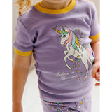 Purple Unicorn Pajama Set