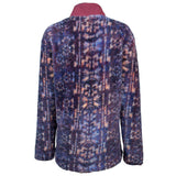 Hooey Women's Purple Fleece Pullover