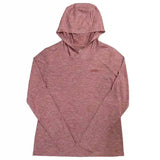 Hooey Women's Light Weight Pull-Over Hoodie-Maroon