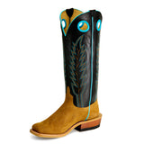 Horse Power Kid's Brown Bison Roughout Boots