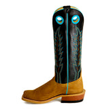 Horse Power Kid's Brown Bison Roughout Boots