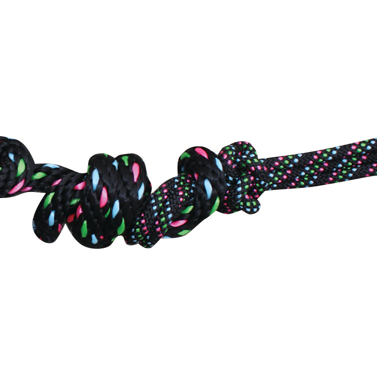 Professional's Choice Black and Multi Rope Halter
