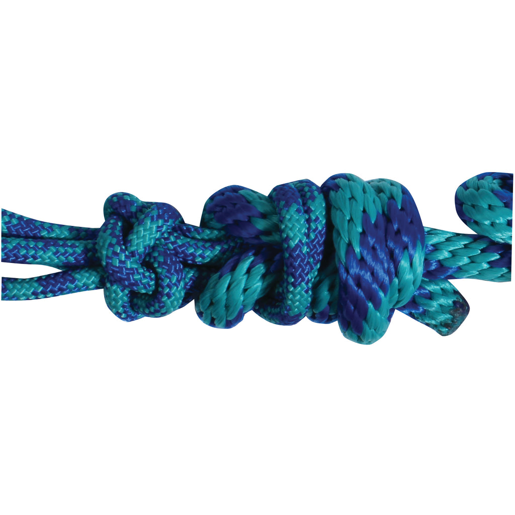 Professional's Choice Royal and Teal Rope Halter