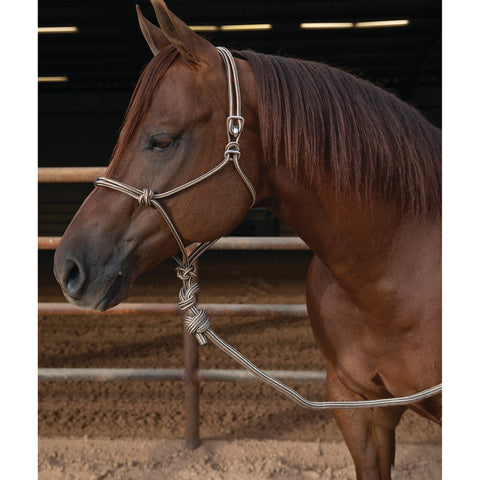 Professional's Choice Chocolate Easy On Rope Halter