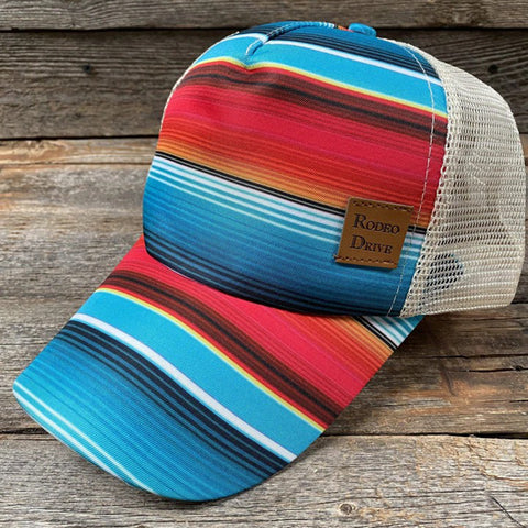 Rodeo Drive Serape Trucker Cap