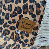 Rodeo Drive Dark Cheetah Trucker Cap