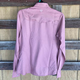 Hooey "Sol" Women's Ash Rose Long Sleeve Shirt