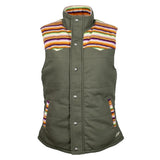Hooey Girl's Green Serape Vest