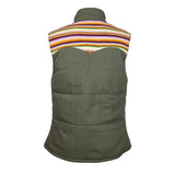 Hooey Girl's Green Serape Vest