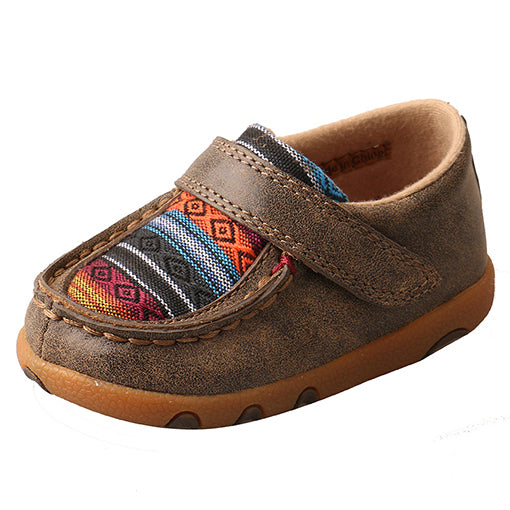 Twisted X Infant Bomber and Serape Driving Moc - Main Image