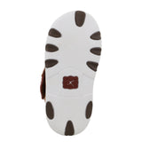 Twisted X Infant Tan Leather Velcro Driving Mocc