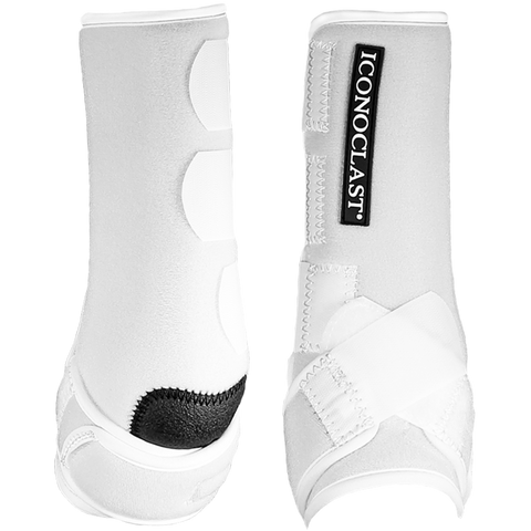 Iconoclast White Hind Orthopedic Support Boots