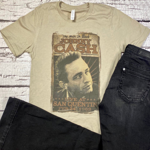 J.Forks Vintage Johnny Cash Poster Tee