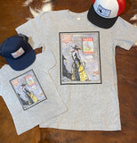 Let's Rodeo Vintage Cowboy Tee