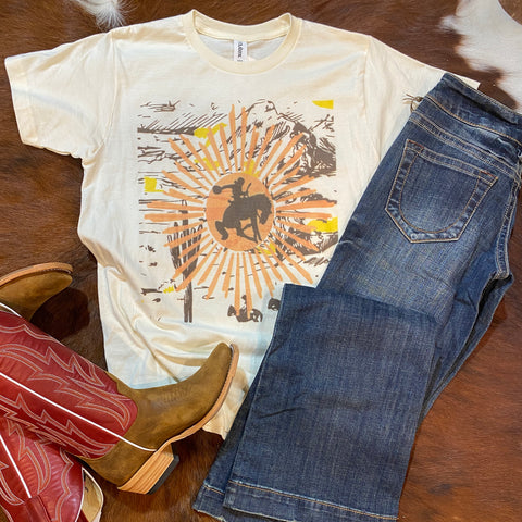 Starburst Bronc Tee