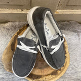 Grey Fleece Harley Shoe