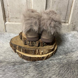 Taupe Frost/Fur Shoe