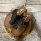 Gypsy Jazz Black Tool Carina Sandal