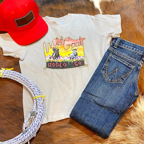 Wild Goat Rodeo Kids Tee