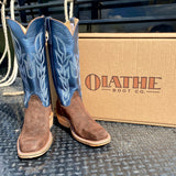 Olathe Men's Chocolate Kudu Boots