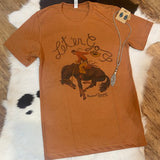 Let'er Go Bronc Buster Tee