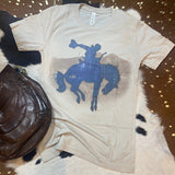 Denim Bronc Tee