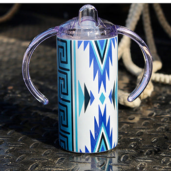 Saddle Blanket Blue Sippy Cup