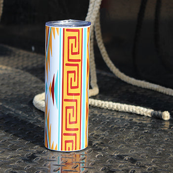 SaddleBlanket Orange Tumbler